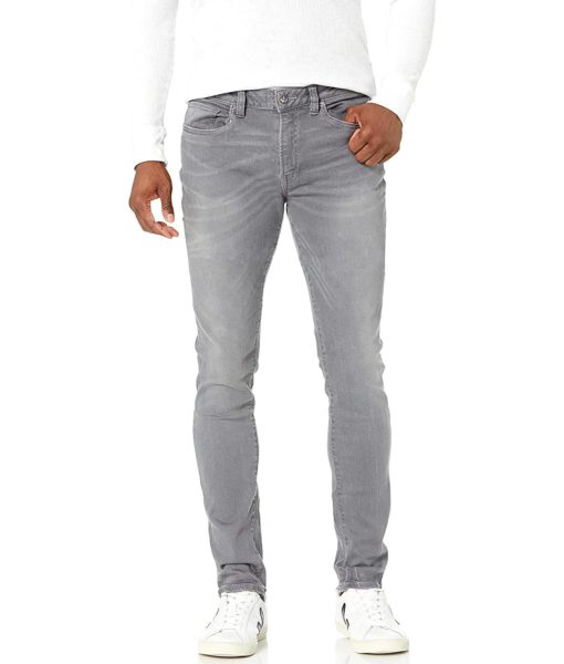 View 1 of 4 Buffalo David Bitton Men's Skinny MAX Jeans in Grey