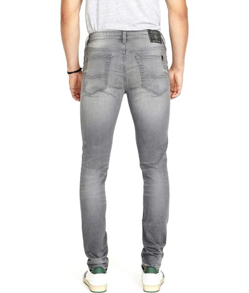 View 3 of 4 Buffalo David Bitton Men's Skinny MAX Jeans in Grey