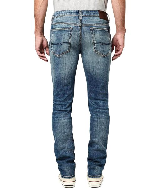 View 3 of 3 Buffalo David Bitton Men's Slim Ash Jeans in Sandblasted and Worn