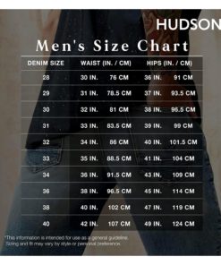 View 4 of 4 HUDSON Jeans Men's The Blinder V.2 Skinny Biker Jean RP in Rally