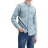 View 1 of 3 Levi's Men Classic Western Shirt in Stonewash Takedown-Blue