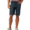View 1 of 5 Wrangler Authentics Men's Classic Relaxed Fit Five Pocket Jean Short in Moonlight