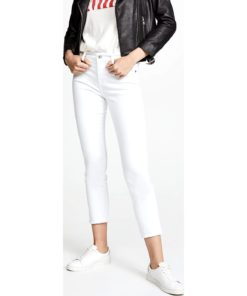 View 2 of 6 7 For All Mankind Jeans Roxanne Ankle Pant in White