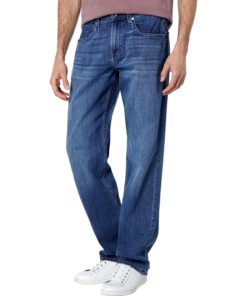 View 1 of 1 7 For All Mankind Relaxed Fit Straight Leg Jeans in Big Horn-Austyn