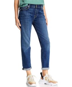 View 1 of 1 7 For All Mankind Women's Josefina Boyfriend Jean in Broken Twill Vanity Modern