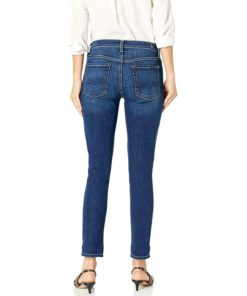 View 2 of 2 7 For All Mankind Women's Josefina Boyfriend Jean in Authentic Blue Mist