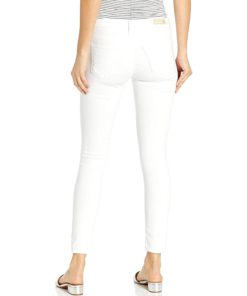 View 2 of 5 AG Adriano Goldschmied Legging Ankle Super Skinny Jeans in White