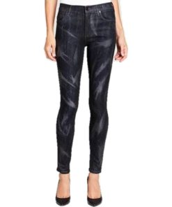 View 1 of 4 Citizens of Humanity Rocket High Rise Lacquered Jeans in Black
