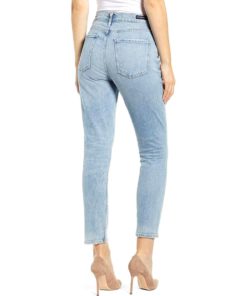 View 2 of 6 Citizens of Humanity Women’s Olivia High Rise Button Fly Crop Jean in Renew