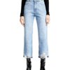 View 1 of 6 DL1961 Hepburn High Rise Wide Leg Jeans in Slate