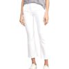 View 1 of 6 FRAME Women's Le Crop Mini Boot Cut Jeans in Blanc