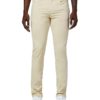 View 1 of 3 HUDSON Jeans Blake Slim Straight Twill Pant RP in Beige