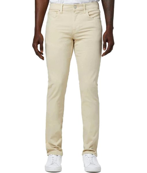 View 1 of 3 HUDSON Jeans Blake Slim Straight Twill Pant RP in Beige