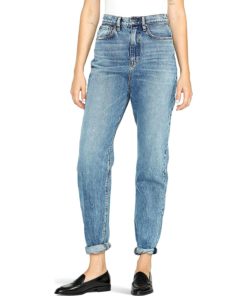 View 1 of 5 HUDSON Jeans Elly Extreme High Rise Tapered Leg Jean in Undo