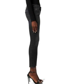 View 2 of 5 HUDSON Jeans Krista Low Rise Skinny Ankle Jean in Vamp