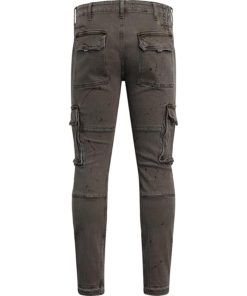 View 5 of 7 HUDSON Jeans Men's Skinny Cargo in Dusk Grey