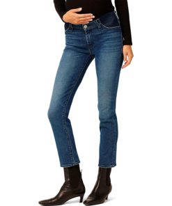 View 1 of 3 HUDSON Jeans Nico Straight Ankle Maternity Jean in Head Over Heels