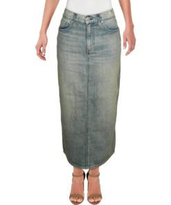 View 1 of 2 HUDSON Jeans Paloma Pencil Jean Skirt in Foxy