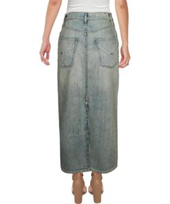 View 2 of 2 HUDSON Jeans Paloma Pencil Jean Skirt in Foxy