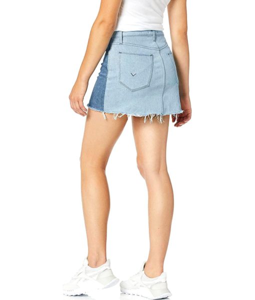 View 2 of 2 HUDSON Jeans Viper Denim Mini Skirt in Jet Set