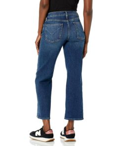 View 2 of 2 HUDSON Jeans Women's Rosie High Rise Wide Leg Ankle Jean in Phenomenon