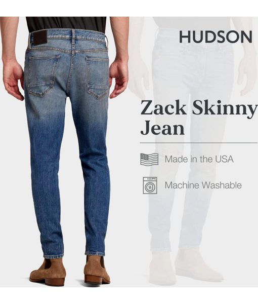 View 3 of 3 HUDSON Jeans Zack Super Skinny Jean RP in Gallery