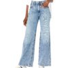 View 1 of 2 HUDSON Jodie High Rise Loose Wide Leg in Young at Heart
