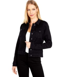 View 1 of 4 KUT From The Kloth Amelia Jean Jacket in Black