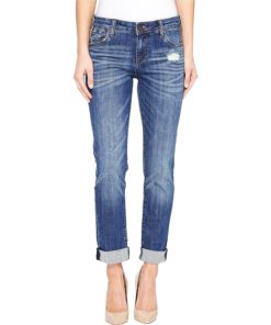 View 1 of 1 KUT from the Kloth Catherine Boyfriend Jeans Doubtless in Medium Base Wash