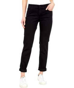 View 1 of 4 KUT from the Kloth Catherine Boyfriend Jeans in Black