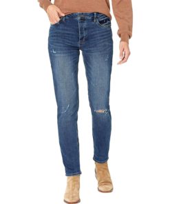 View 1 of 3 KUT from the Kloth Juliet Slouchy Boyfriend Jeans in Rosy
