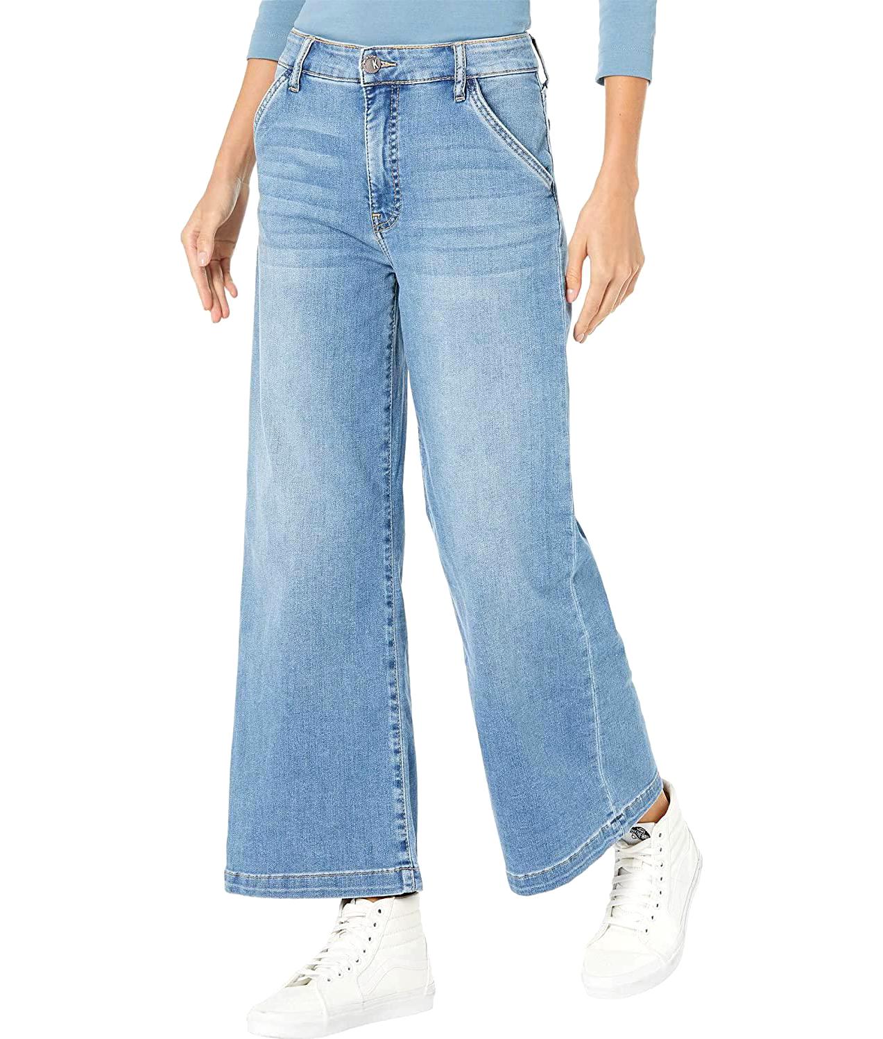 KUT from the Kloth Meg High-Rise Wide Leg in Discovery