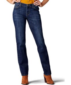 View 1 of 4 Lee Women's Relaxed Fit Straight Leg Jean in Bewitched