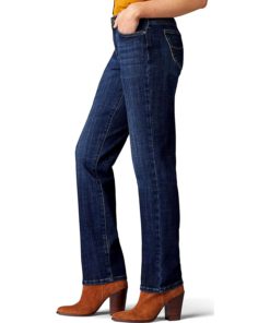 View 2 of 4 Lee Women's Relaxed Fit Straight Leg Jean in Bewitched