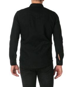View 2 of 4 Levi's Men Classic Western Shirt in Black Rinse