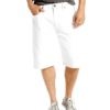 View 1 of 3 Levi's Men's 569 Loose Straight Shorts in White