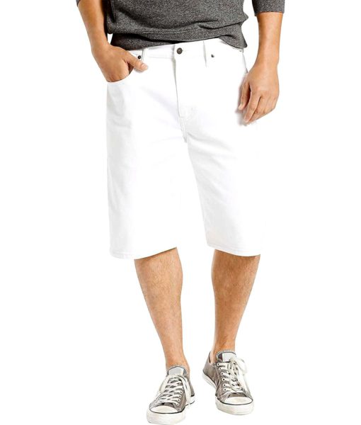 View 1 of 3 Levi's Men's 569 Loose Straight Shorts in White