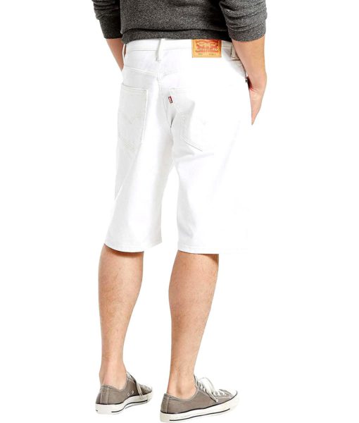 View 2 of 3 Levi's Men's 569 Loose Straight Shorts in White