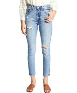View 1 of 6 Levi's Women's Premium 501 Skinny Jeans in Can't Touch This