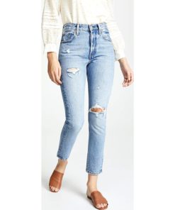 View 2 of 6 Levi's Women's Premium 501 Skinny Jeans in Can't Touch This
