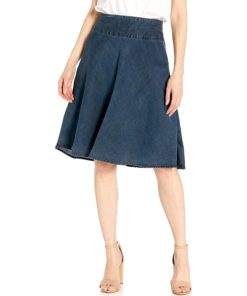 View 1 of 2 NIC+ZOE Denim Summer Fling Flirt Skirt in Indigo