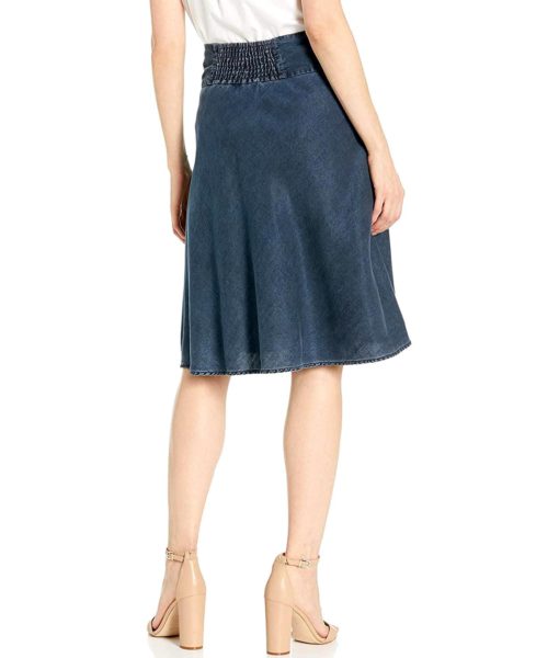 View 2 of 2 NIC+ZOE Denim Summer Fling Flirt Skirt in Indigo