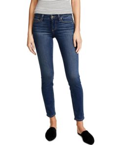 View 1 of 6 PAIGE Denim Women's Transcend Verdugo Ultra Skinny Ankle Jeans in Tristan
