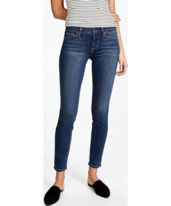 View 2 of 6 PAIGE Denim Women's Transcend Verdugo Ultra Skinny Ankle Jeans in Tristan