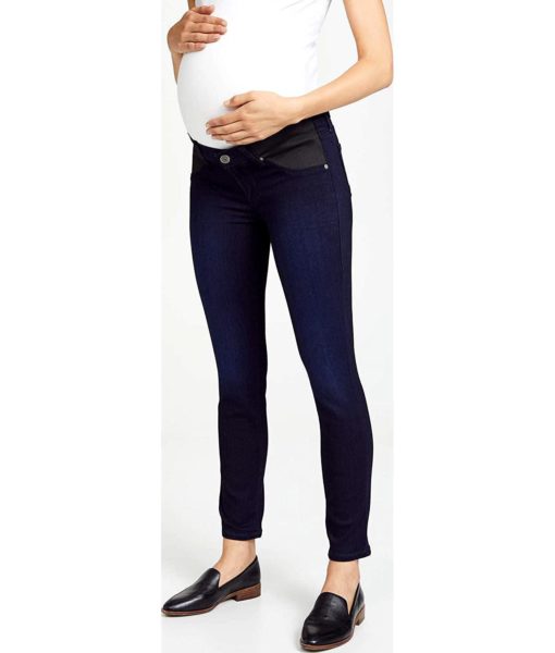 View 2 of 5 PAIGE Women's Maternity Verdugo Ankle Jean in Lana