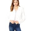 View 1 of 1 PAIGE Women's Relaxed Vivienne Jacket in Crisp White