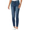 View 1 of 5 Signature by Levi Strauss & Co. Gold Label Women's High Rise Super Skinny Jeans in Blue Laguna