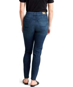 View 3 of 5 Signature by Levi Strauss & Co. Gold Label Women's High Rise Super Skinny Jeans in Blue Laguna