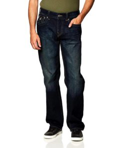 View 1 of 3 True Religion Mens Ricky Straight Leg Jeans in Last Call