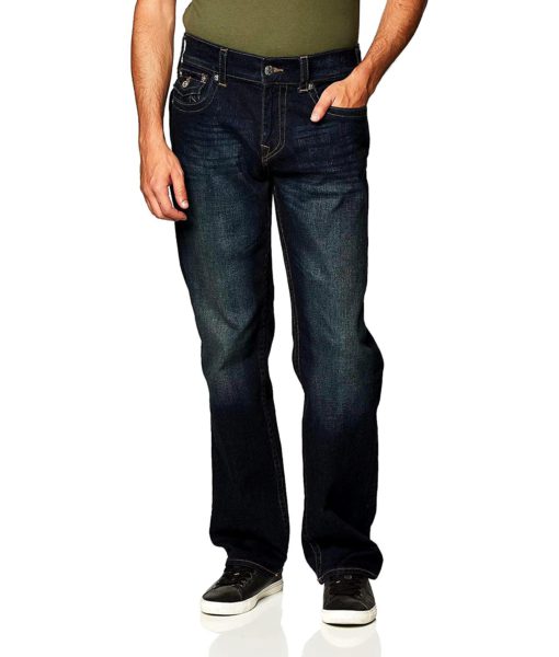 View 1 of 3 True Religion Mens Ricky Straight Leg Jeans in Last Call